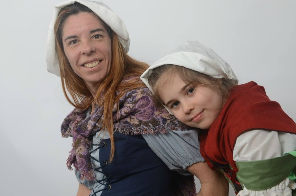 Costumes de la Nouvelle-France. Photo: Andréa Thibeault
